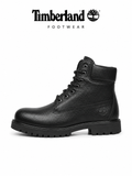 TIMBER LAND Rugged Textured Leather Combat Boots