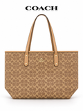 Coach Women’s Signature Print Tote Bag