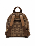 FNDI BROWN ZUCCA-STYLE MONOGRAM LADIES BACK PACK
