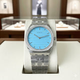 GUCI DIAMOND DIAL METAL STRAP WATCH