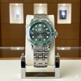 OMEG AUTOMATIC METAL STRAP WATCH