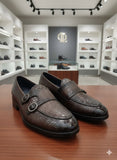 MONK STRAP TEXTURE LOAFERS