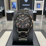 EMP ARMN QUARTZ METAL STRAP WATCH