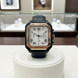 CARTR CHRONO LEATHER WATCH