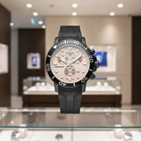 TISOT CHRONO SILICON STRAP WATCH