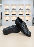FANUCCI FRONT BUCKLE LOAFERS