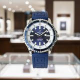 BRIETLING SILICON STRAP WATCH