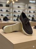 LOR PIANA TASSELLED CASUAL LOAFERS