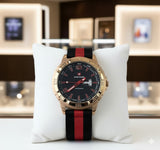 SWIS ARMY NYLON STRAP WATCH