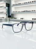 Modern Smoke Grey with Blue Accents Skechers Luxury Eyewear