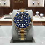ROLX DUAL TONE METAL WATCH