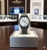 C-K BASIC LEATHER WATCH