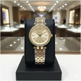 M-K DAIMOND DUAL TONE LADIES WATCH