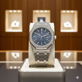 AP QUARTZ MATTE FINISH METAL STRAP WATCH