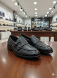MONK STRAP TEXTURE LOAFERS