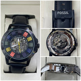 FOSSIL leather strap Watch