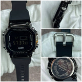 Casio G-Shock GMW-B5000 Full Metal Series – Black IP Finish with Negative Digital Display