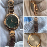 Tissot 1853 Rose Gold-Tone Green Dial Women's Watch