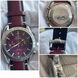 Omega Speedmaster '57 Co-Axial Master Chronometer leather strap watch