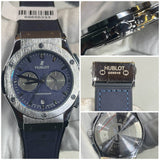 Hublot Big Bang Chronograph Collection leather strap watch