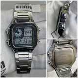 Casio Men's Stainless Steel World Time metal strap Watch
