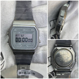 Classic Casio F-91W Alarm Chronograph - Jelly Grey Edition watch