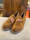 camel loafers