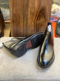 zara balck zip boots