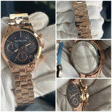 Michael Kors Ritz Rose Gold-Tone Chronograph WATCH