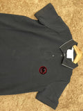 M-K EMBROIDERED CIRCLE LOGO PIQUE POLO T-SHIRT