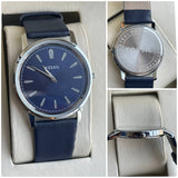 FOSSIL leather strap Watch