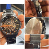 Armani Exchange (A|X) Giacomo Skeleton METAL STRAP OG WATCH