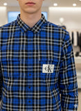 C-K CHECKS DOUBLE POCKET SHIRT