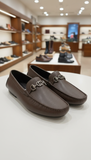 GUCC  Rich Chocolate Brown Bit Loafers