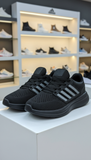 ADS Stealth Black with Reflective Stripes - Lightweight Comfort Running casual Shoes