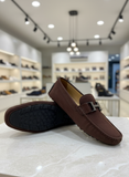 HERMES The Heritage Loafer in Suede loafers