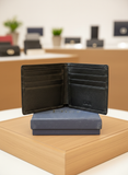 Christian Dior Men’s Grained Leather Bifold Wallet