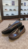 LEE FOX LEATHER LOAFERS