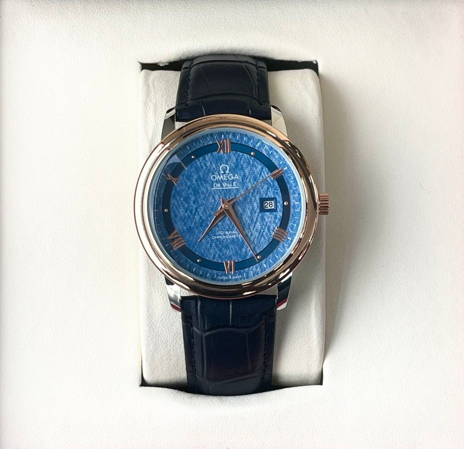 OMGA LEATHER WATCH