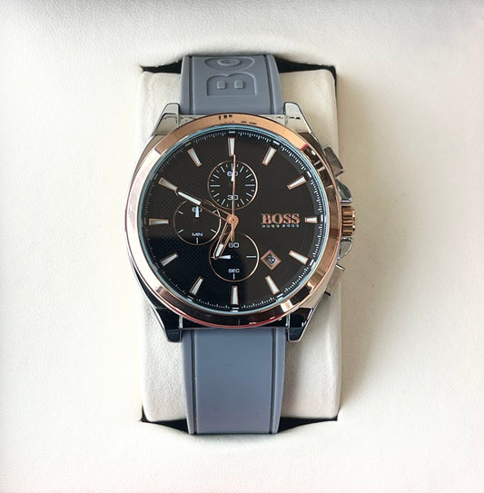 HUG BOS SILICON STRAP WATCH