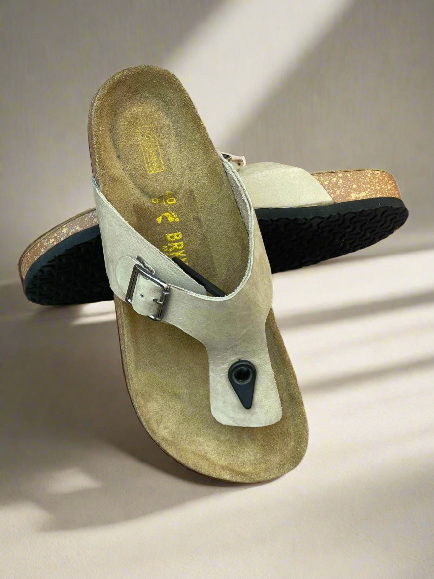 BRKN GIZEH LEATHER SLIPPER