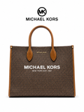 MICHEL KRS SIGNATURE LOGO  TOTE LADIES BAG