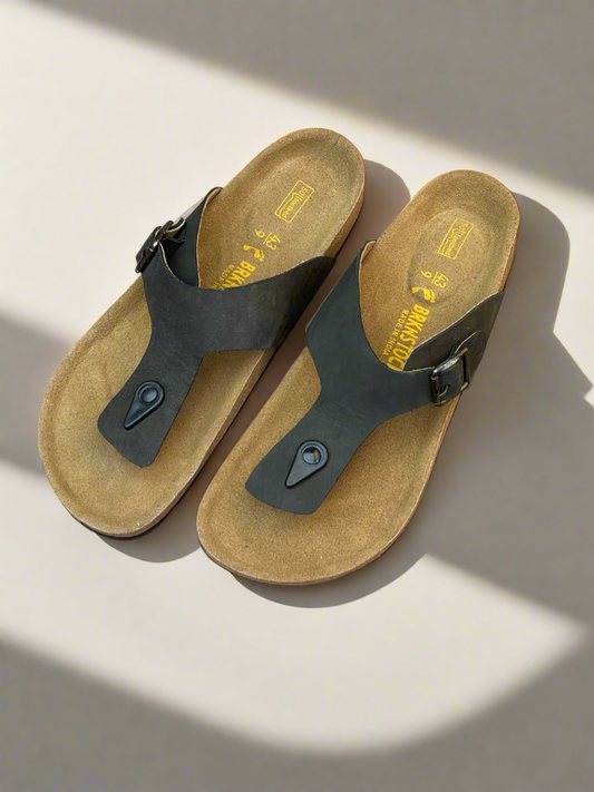 BRKN GIZEH LEATHER SLIPPER