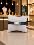 CARTR Classic Leather & Gold-Tone Signature Bracelet