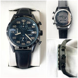 TAG HUER LEATHER WATCH