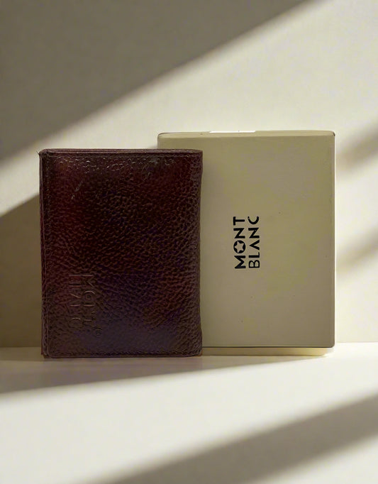 MB LEATHER  TRI FOLD MENS  WALLET