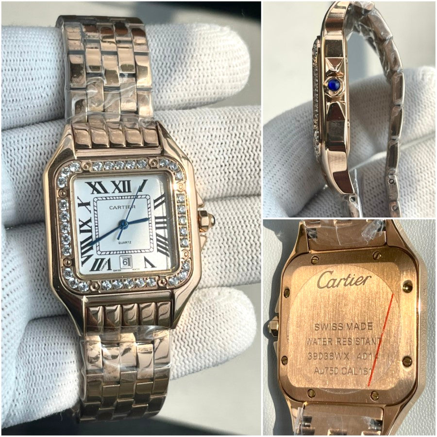 CARTR DAIMOND DIAL PREMIUM LADIES WATCH