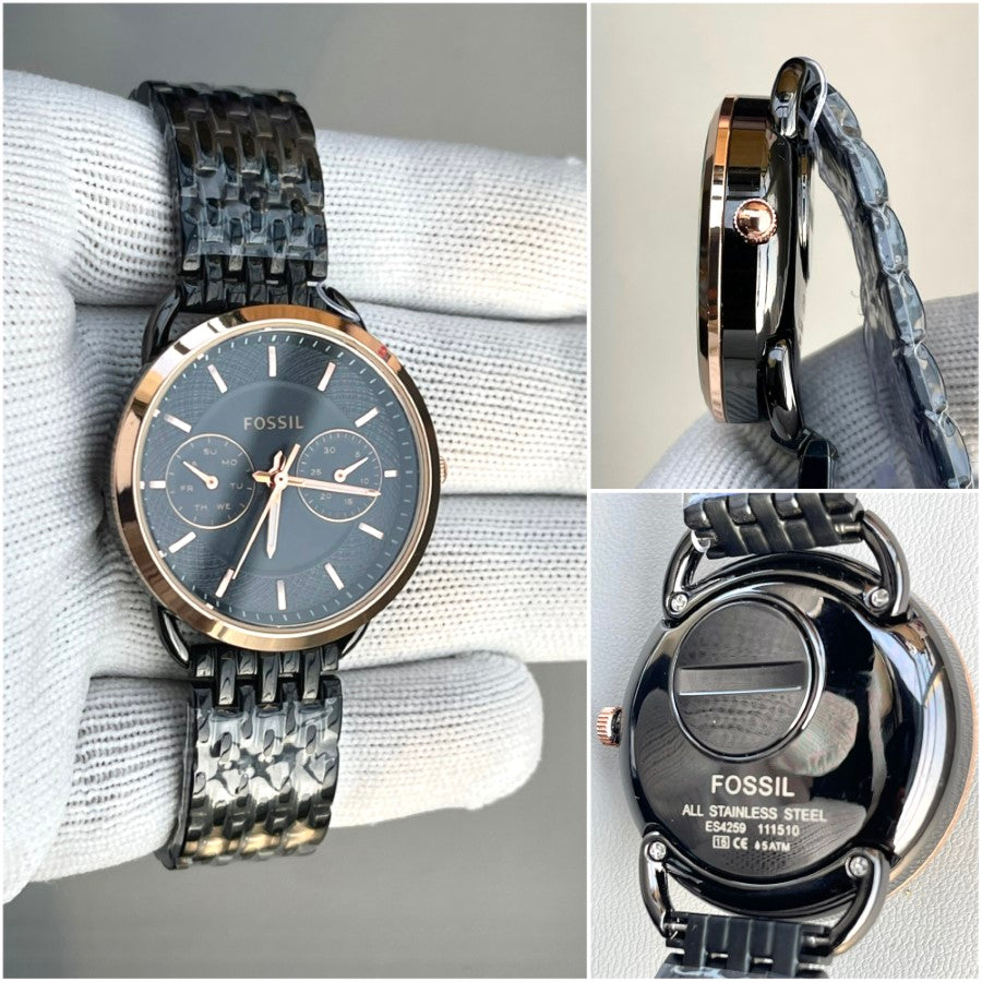 FSL CHRONO BLACK LADIES WATCH