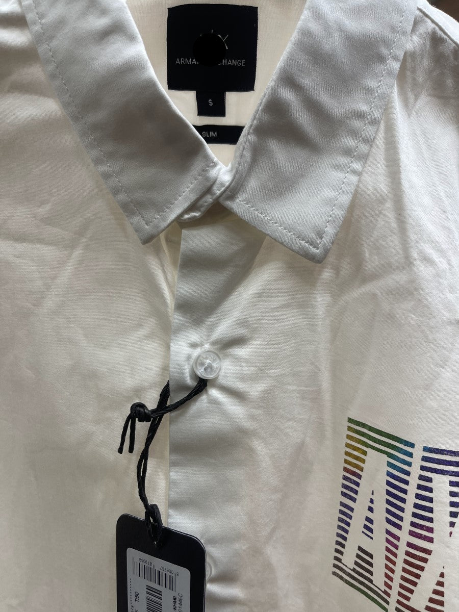 ARMNI EXCHNG SIDE LOGO DESIGN OG SHIRT