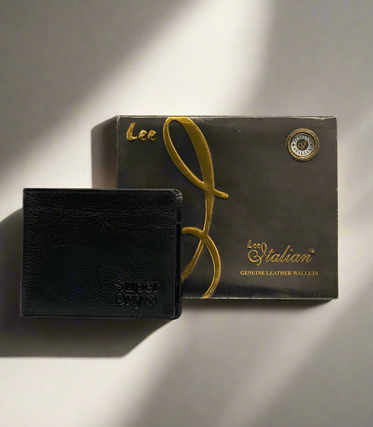 SUPER DRY LEATHER WALLET